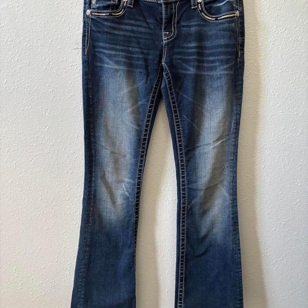 Miss-me Women's Blue and Navy Jeans